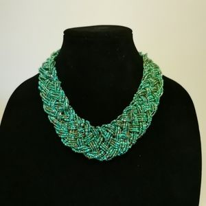 VINTAGE SEED BEAD NECKLACE